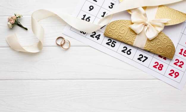 Свадебные даты 2022 года: популярные варианты для вашей свадьбы