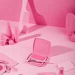 Ногти розовые с блестками: идеи, техника, фото